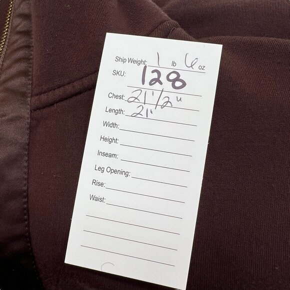 Varley Keller Half Zip Pullover in Coffee Bean Brown Size Small - Picture 9 of 9